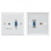 Komutāciju panelis THRU-VGA/AUDIO balts